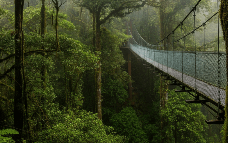 Zipline in Monteverde